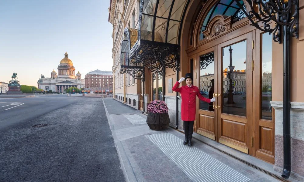 Интерьер отеля Lotte St. Petersburg